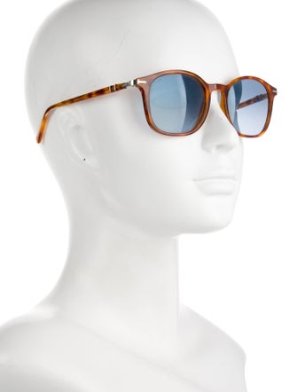 Persol Round Gradient Sunglasses
