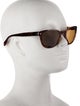 Persol Round Tinted Sunglasses