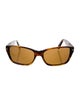 Persol Square Tinted Sunglasses