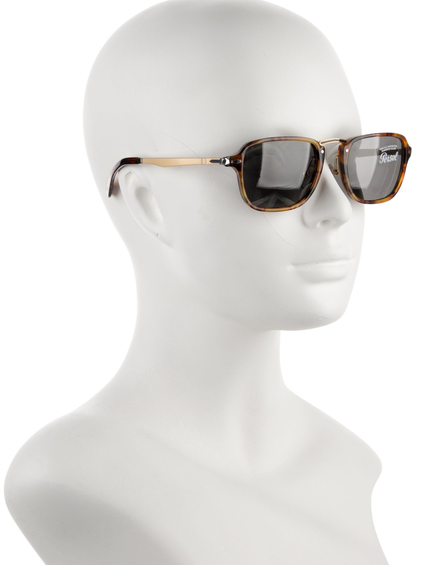 Persol Square Tinted Sunglasses