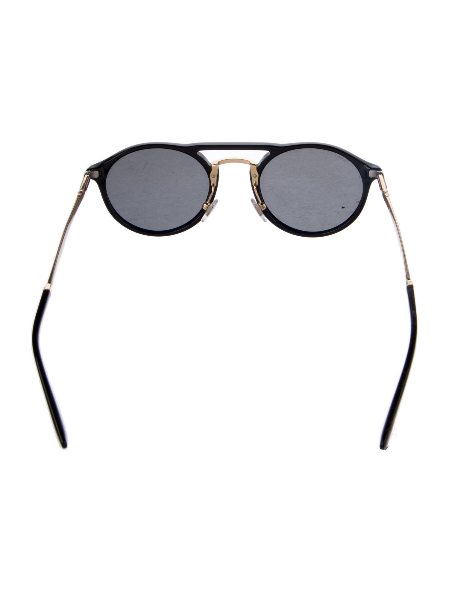 Persol Round Tinted Sunglasses
