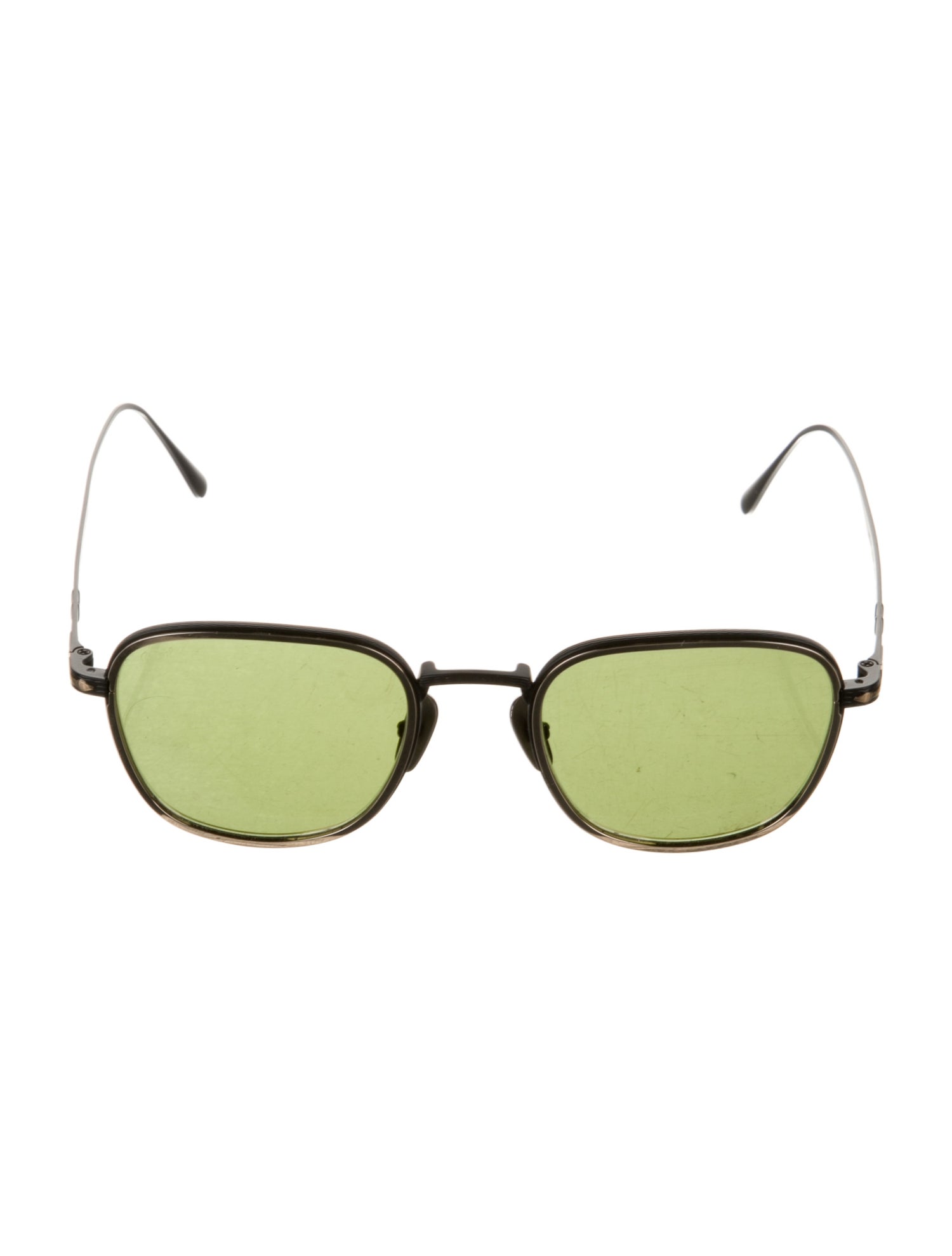 Persol Round Tinted Sunglasses