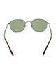 Persol Round Tinted Sunglasses