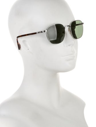 Persol Round Tinted Sunglasses