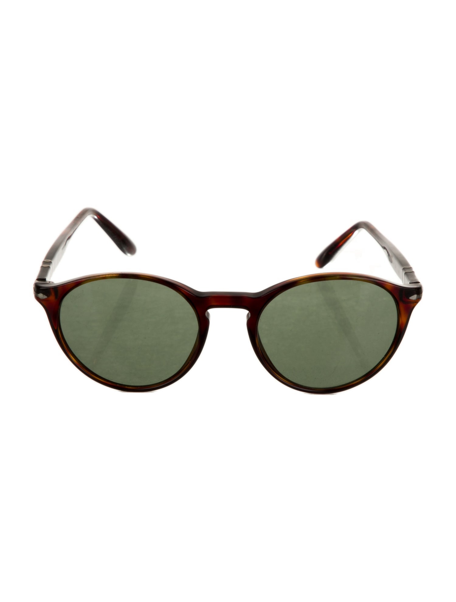 Persol Round Tinted Sunglasses
