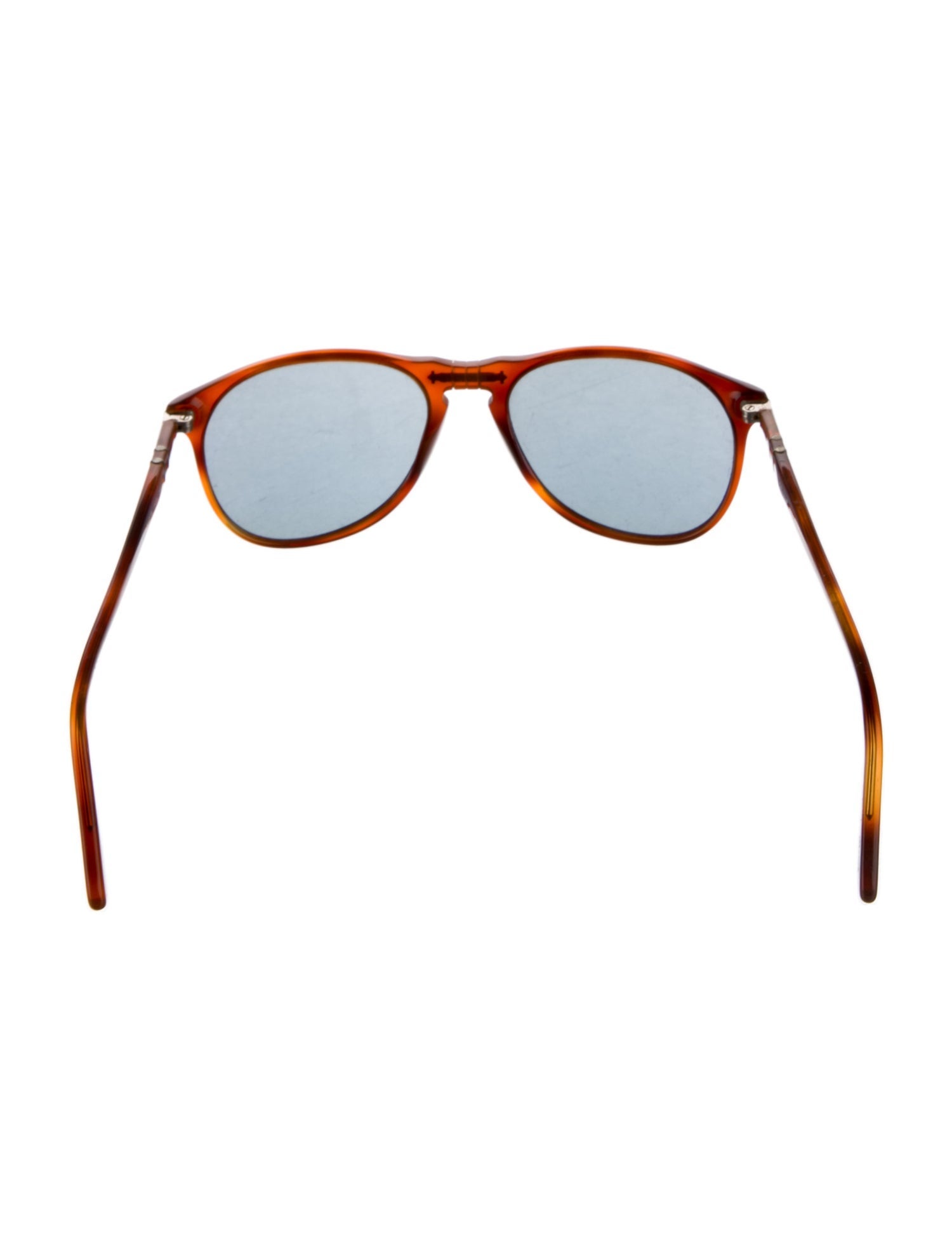 Persol Round Tinted Sunglasses