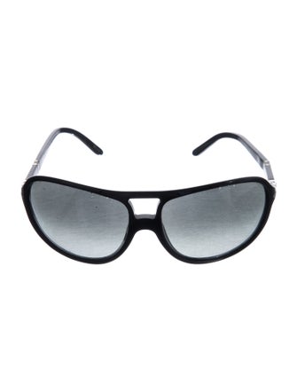 Persol Oversize Gradient Sunglasses