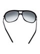 Persol Oversize Gradient Sunglasses