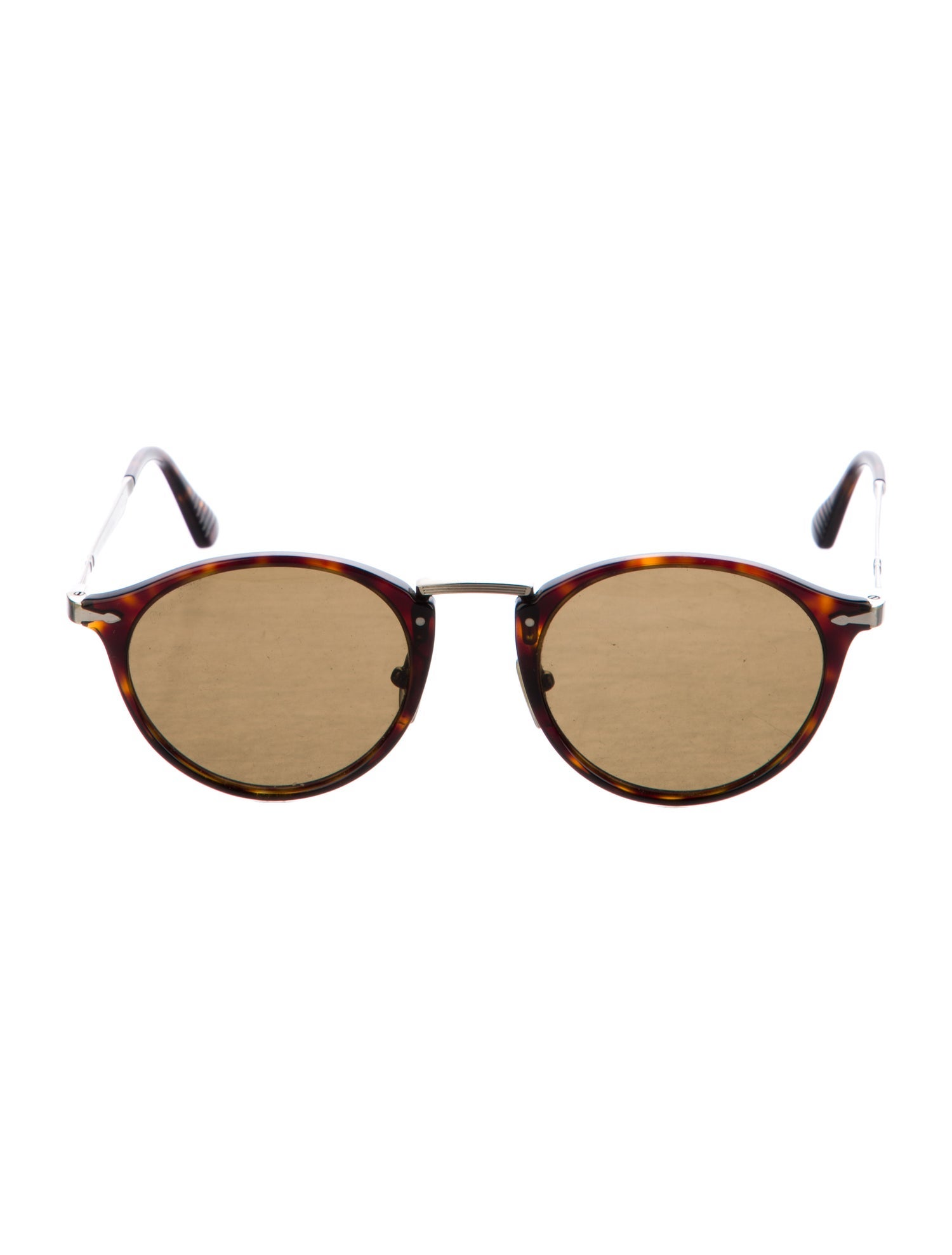 Persol Round Tinted Sunglasses