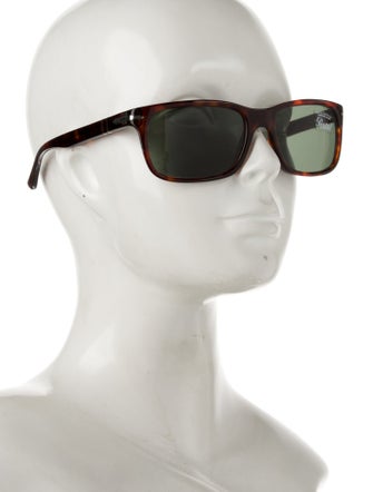 Persol Square Tinted Sunglasses