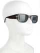 Persol Square Tinted Sunglasses