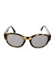 Persol Round Tinted Sunglasses