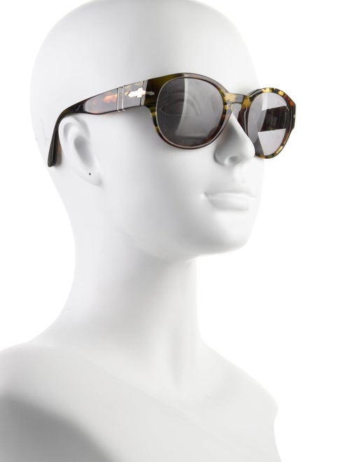 Persol Round Tinted Sunglasses