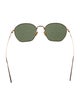 Persol Square Tinted Sunglasses