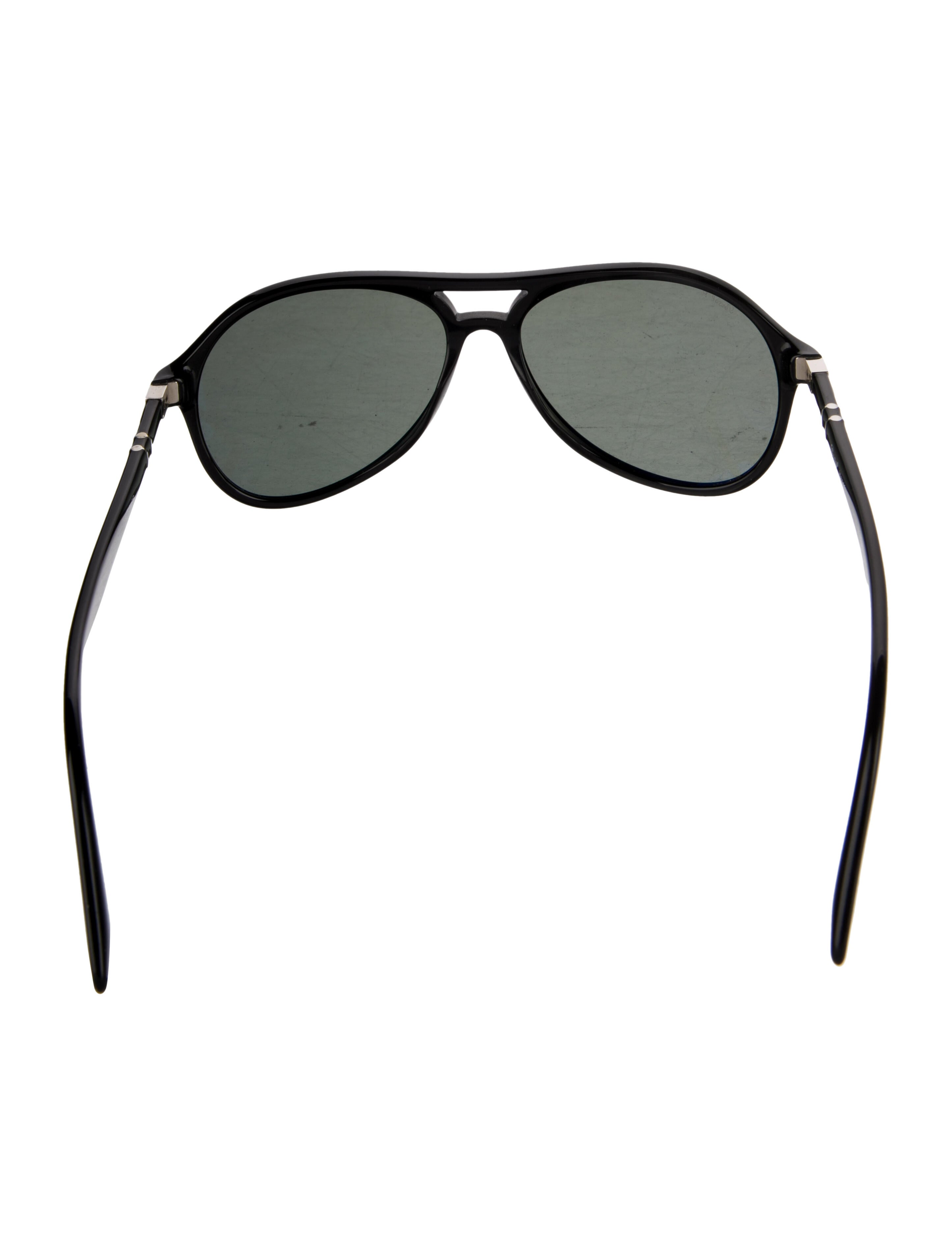 Persol Aviator Tinted Sunglasses