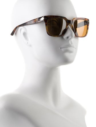 Persol Square Tinted Sunglasses