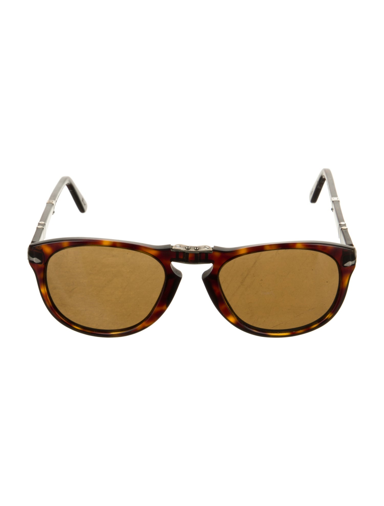 Persol Round Tinted Sunglasses