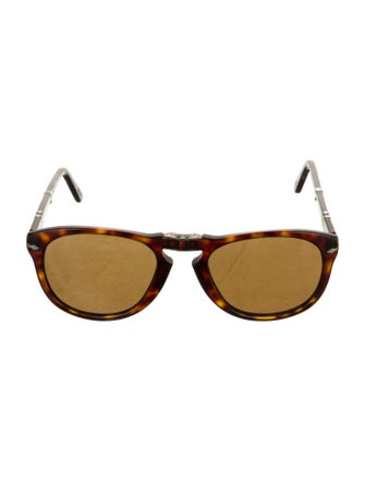Persol Round Tinted Sunglasses