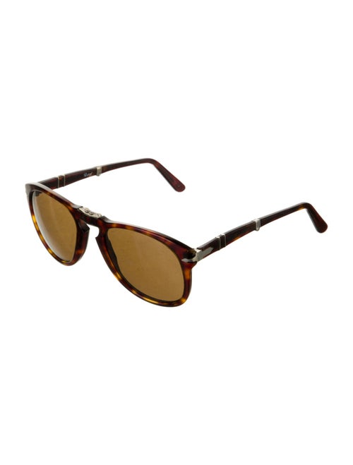 Persol Round Tinted Sunglasses
