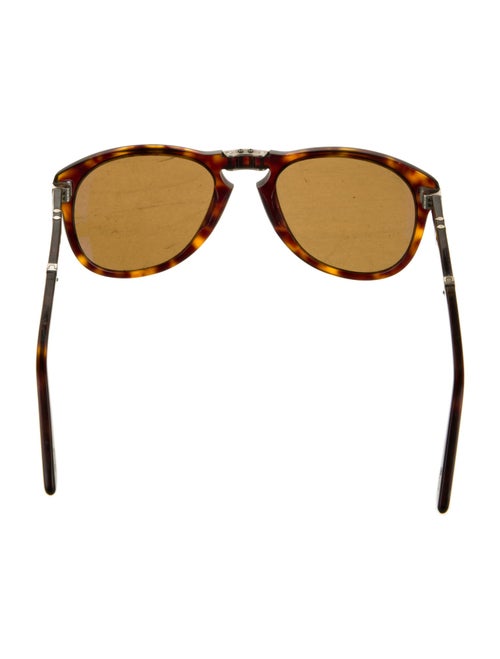 Persol Round Tinted Sunglasses