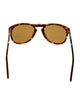 Persol Round Tinted Sunglasses