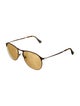 Persol Aviator Tinted Sunglasses