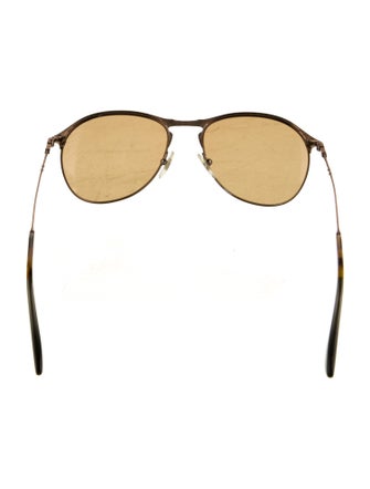 Persol Aviator Tinted Sunglasses