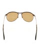 Persol Aviator Tinted Sunglasses