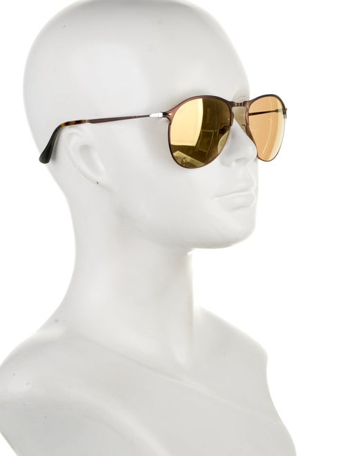 Persol Aviator Tinted Sunglasses