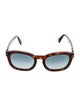 Persol Round Gradient Sunglasses