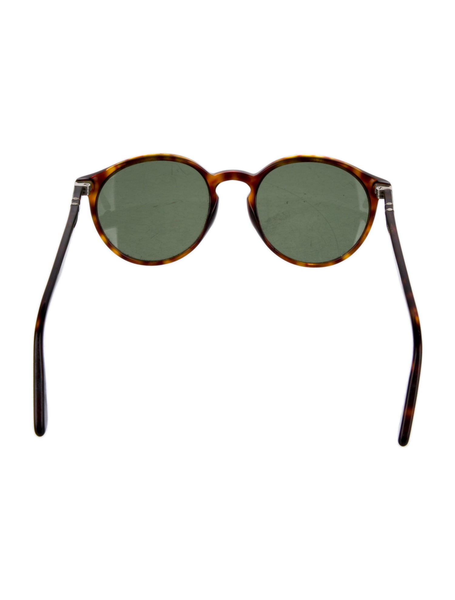Persol Round Tinted Sunglasses