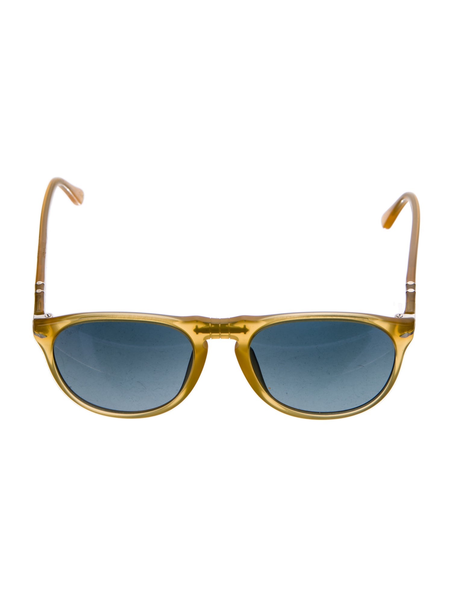 Persol Round Tinted Sunglasses