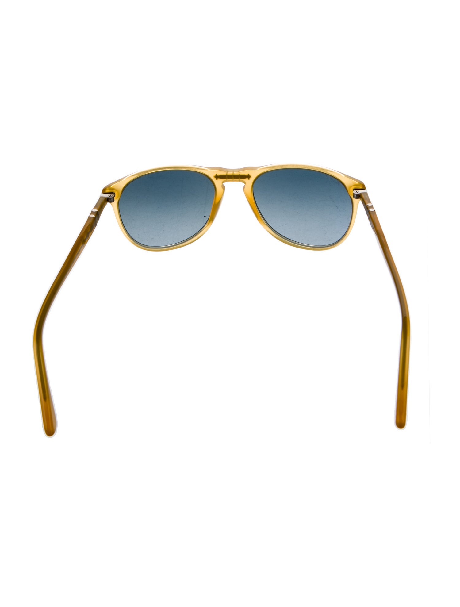 Persol Round Tinted Sunglasses