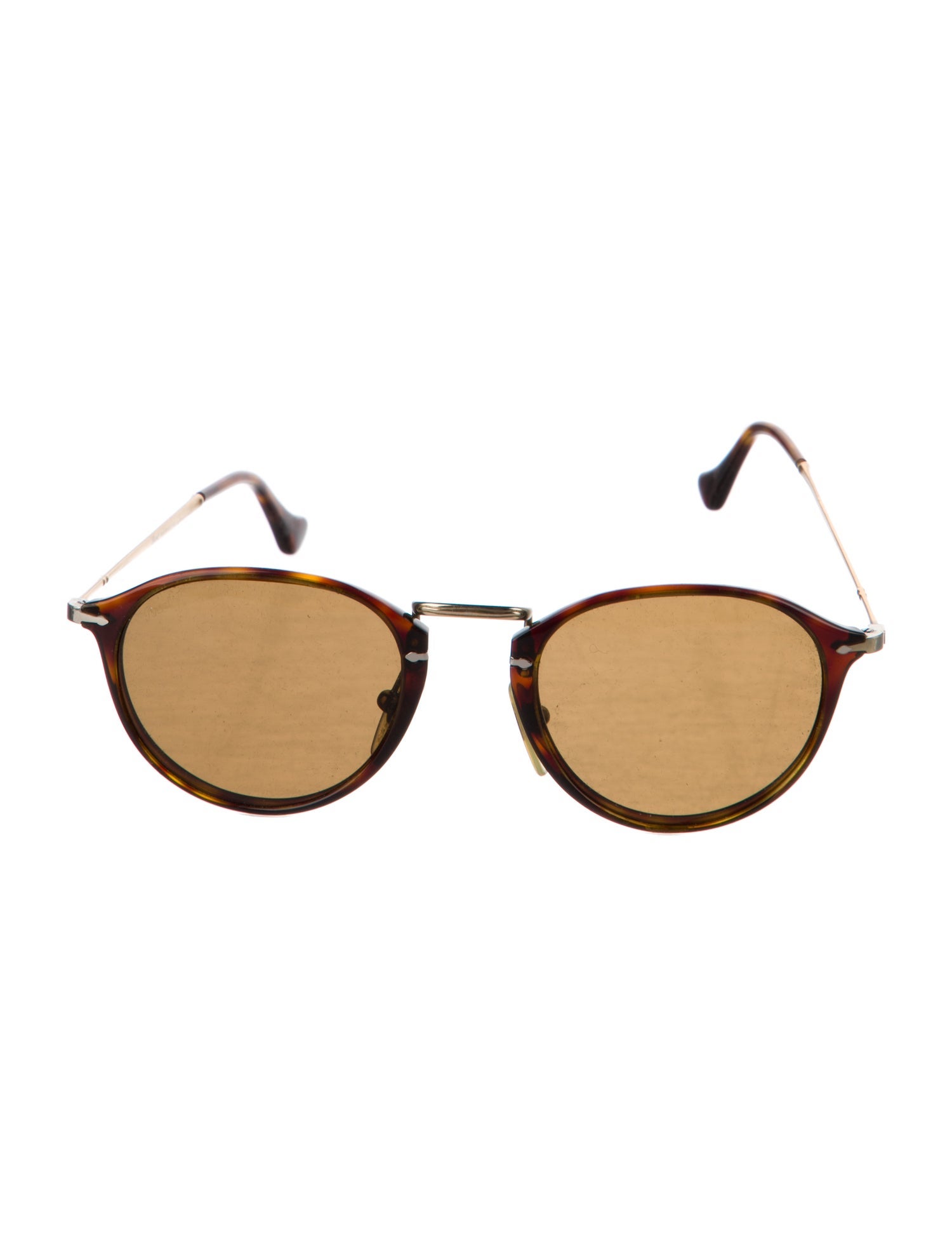 Persol Round Tinted Sunglasses