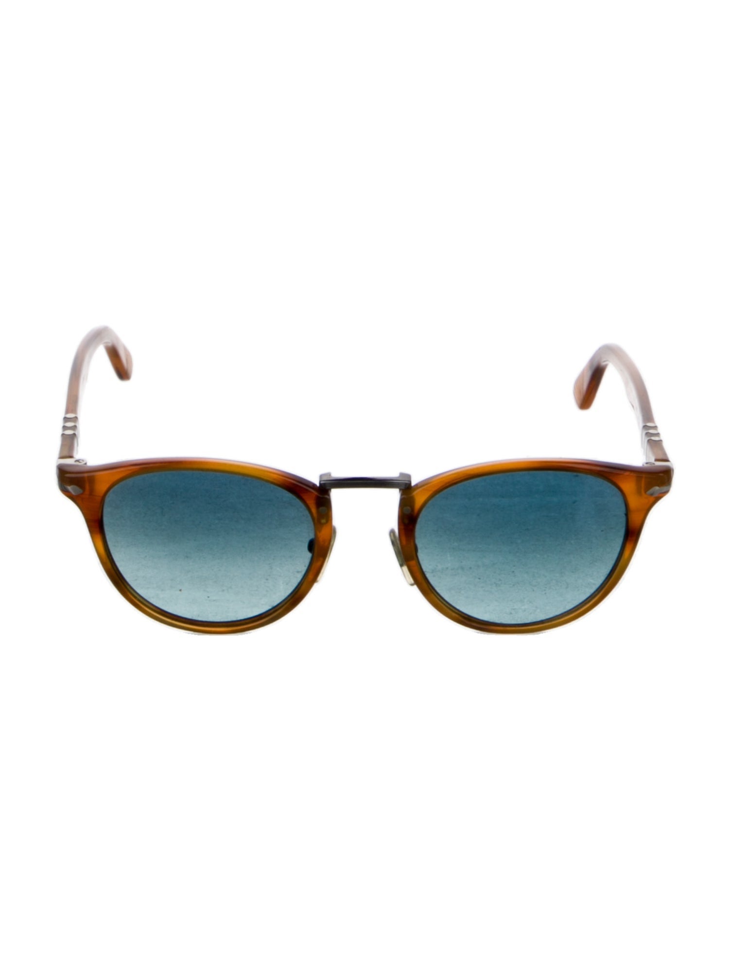 Persol Round Gradient Sunglasses