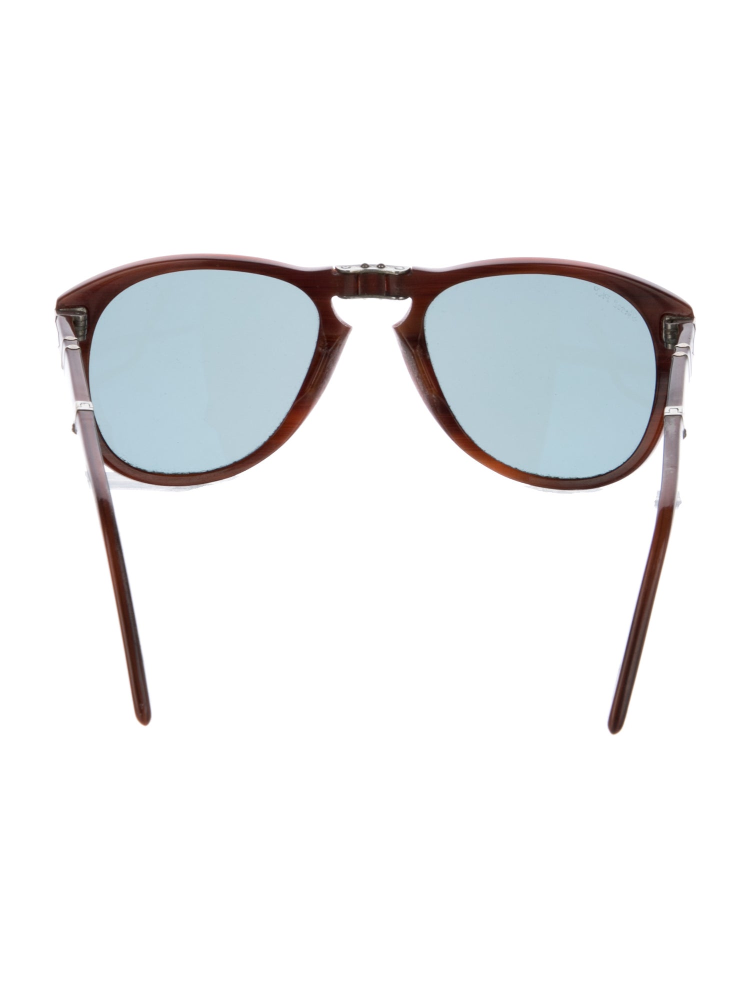 Persol Round Tinted Sunglasses