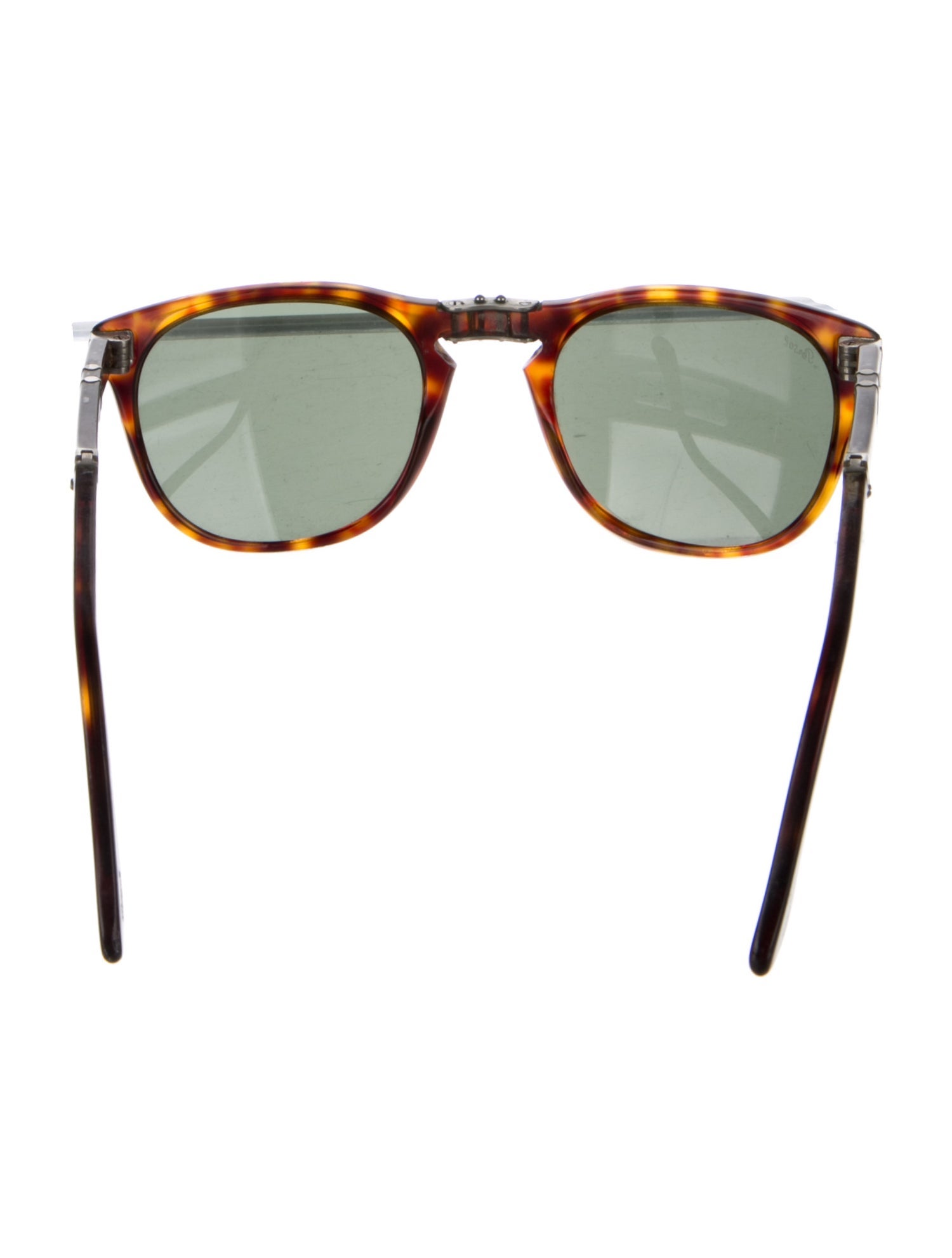 Persol Round Tinted Sunglasses