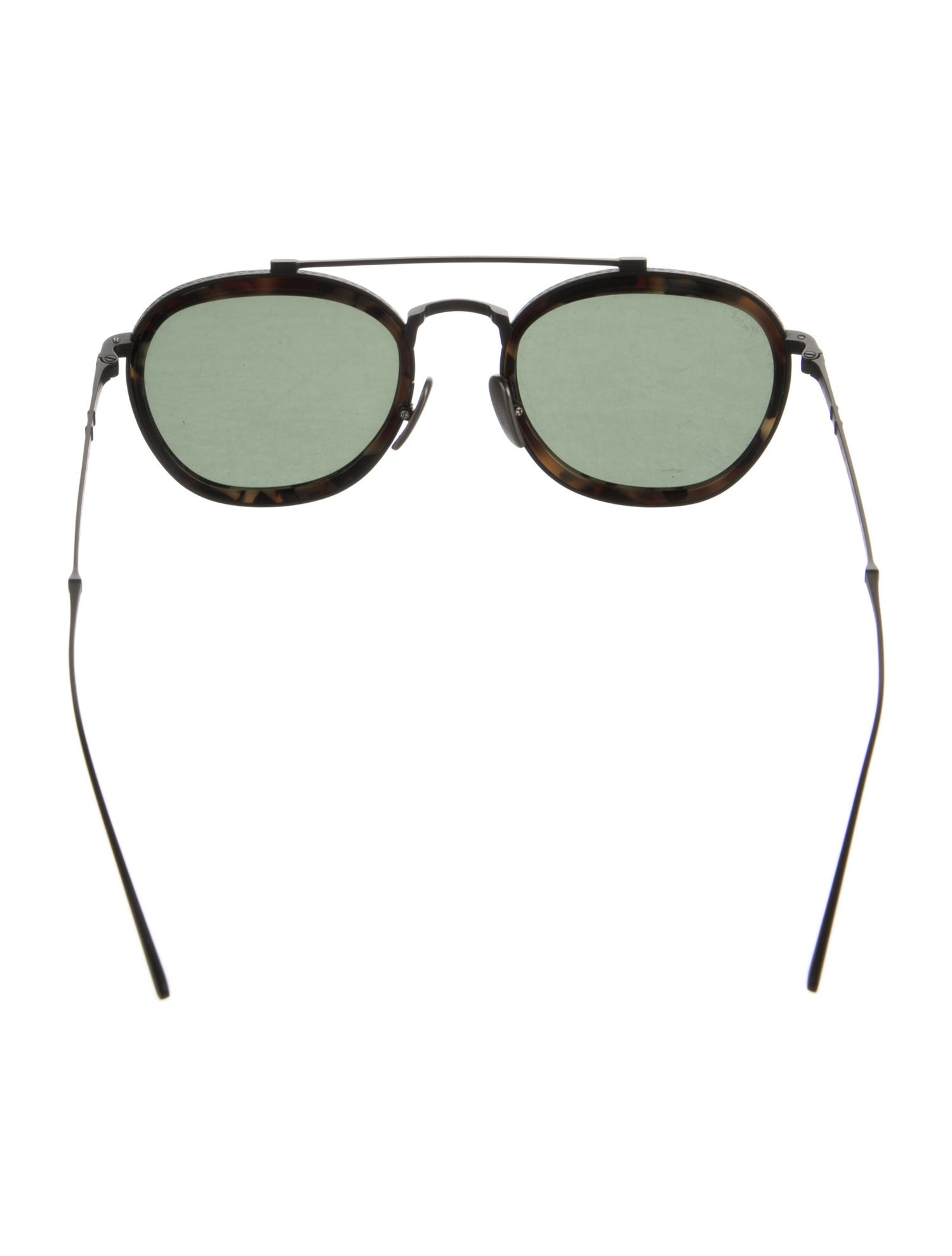 Persol Round Mirrored Sunglasses