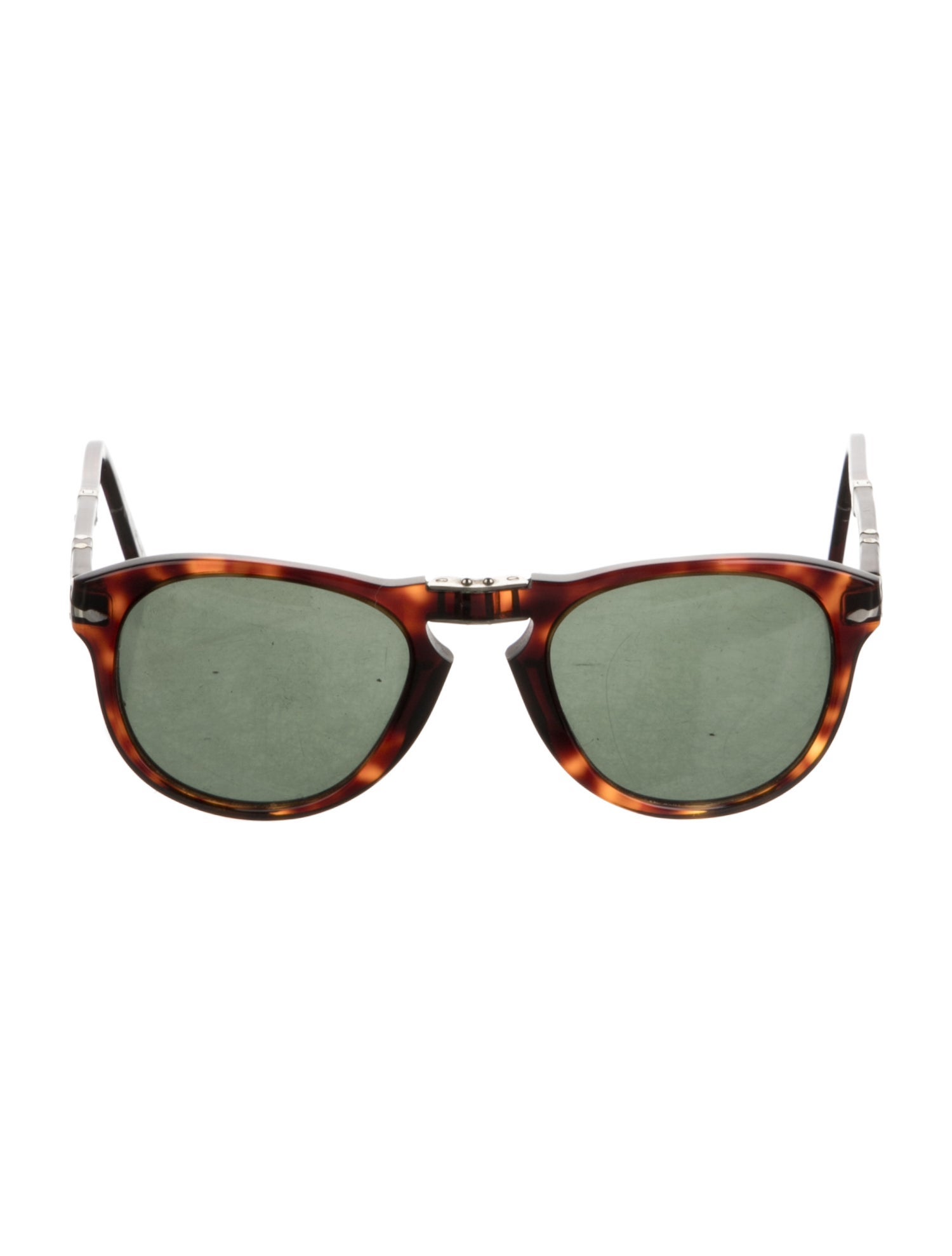 Persol Round Mirrored Sunglasses