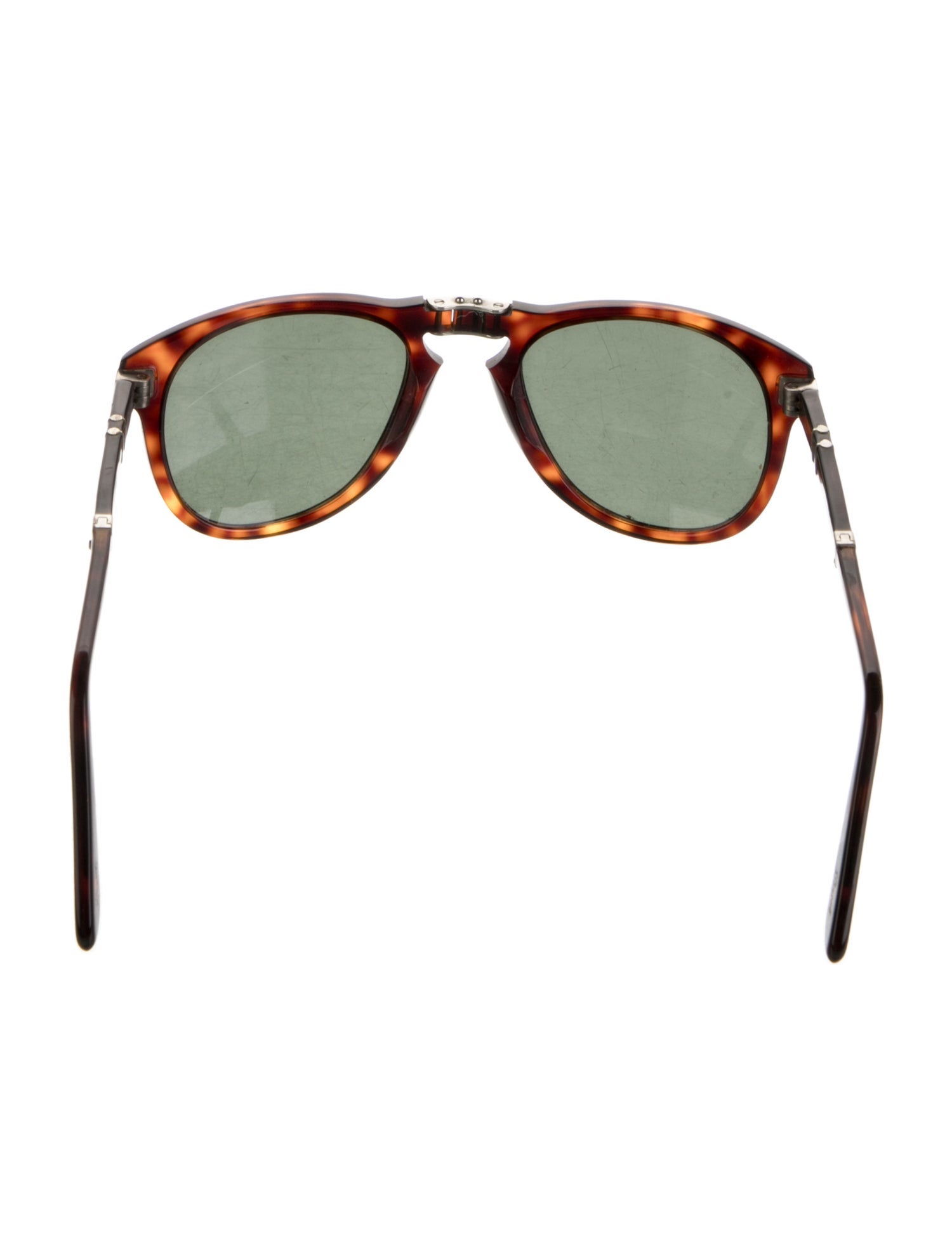 Persol Round Mirrored Sunglasses