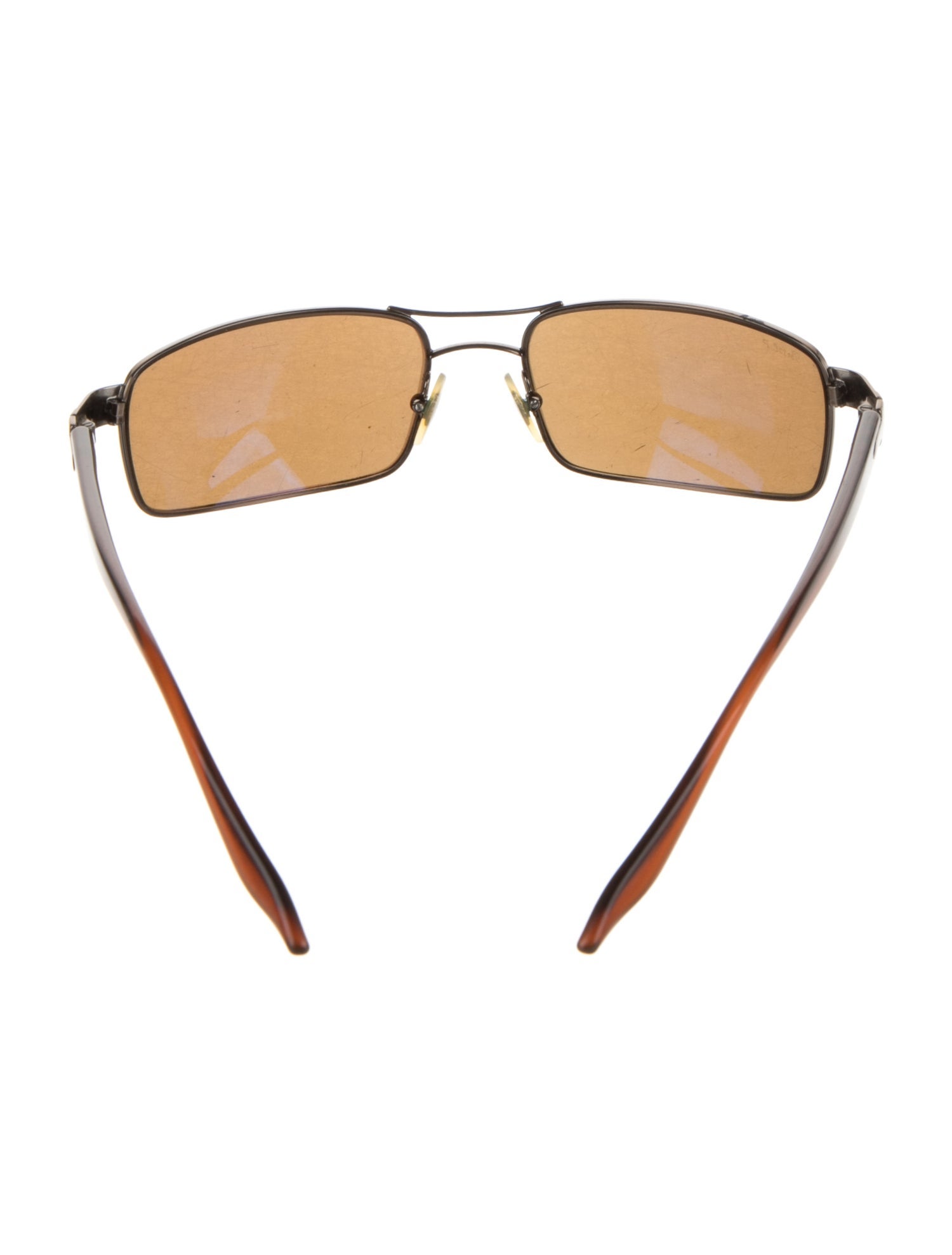 Persol Shield Tinted Sunglasses