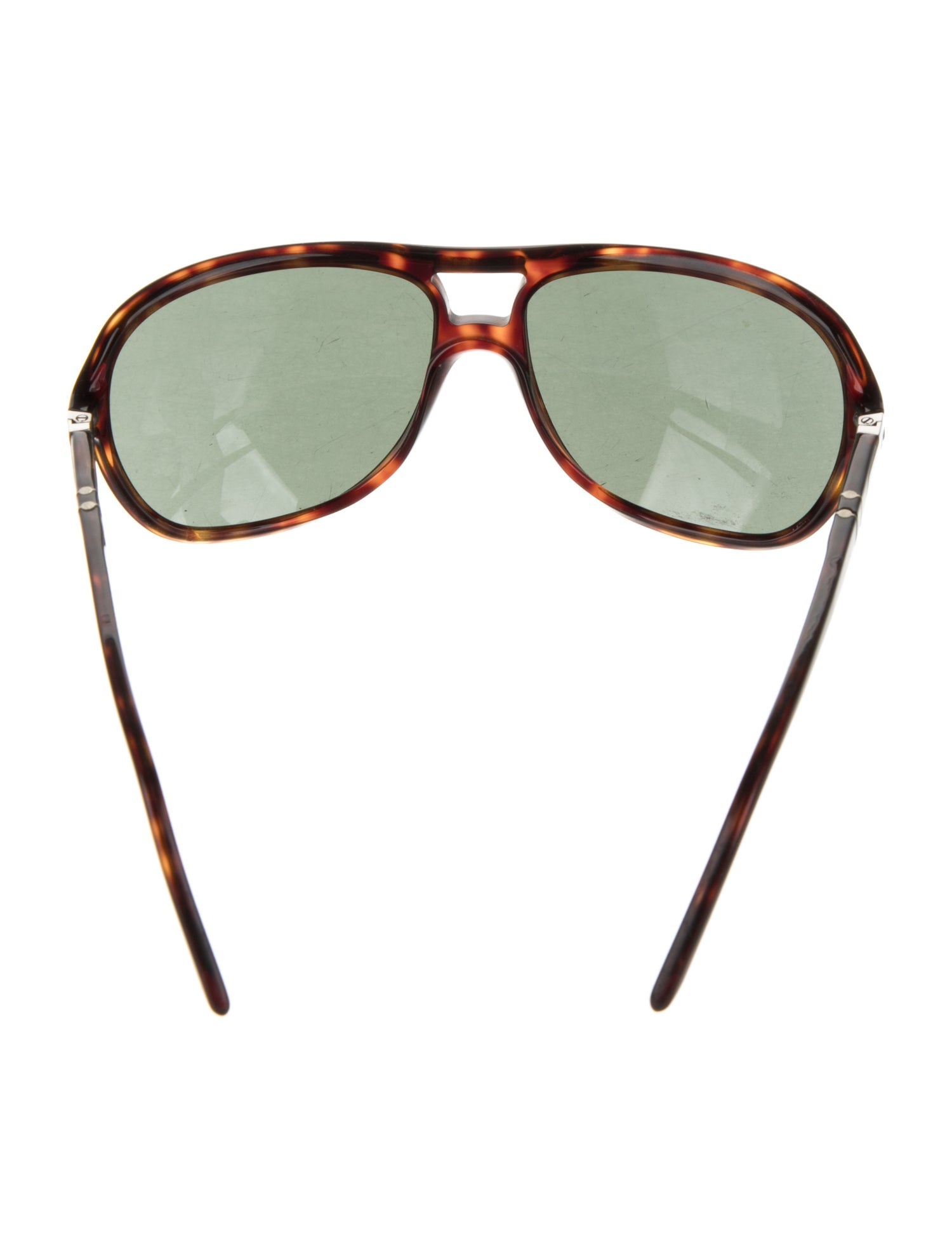 Persol Round Tinted Sunglasses