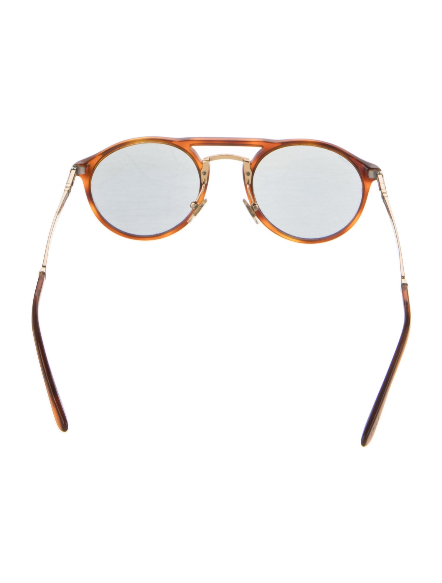 Persol Round Mirrored Sunglasses