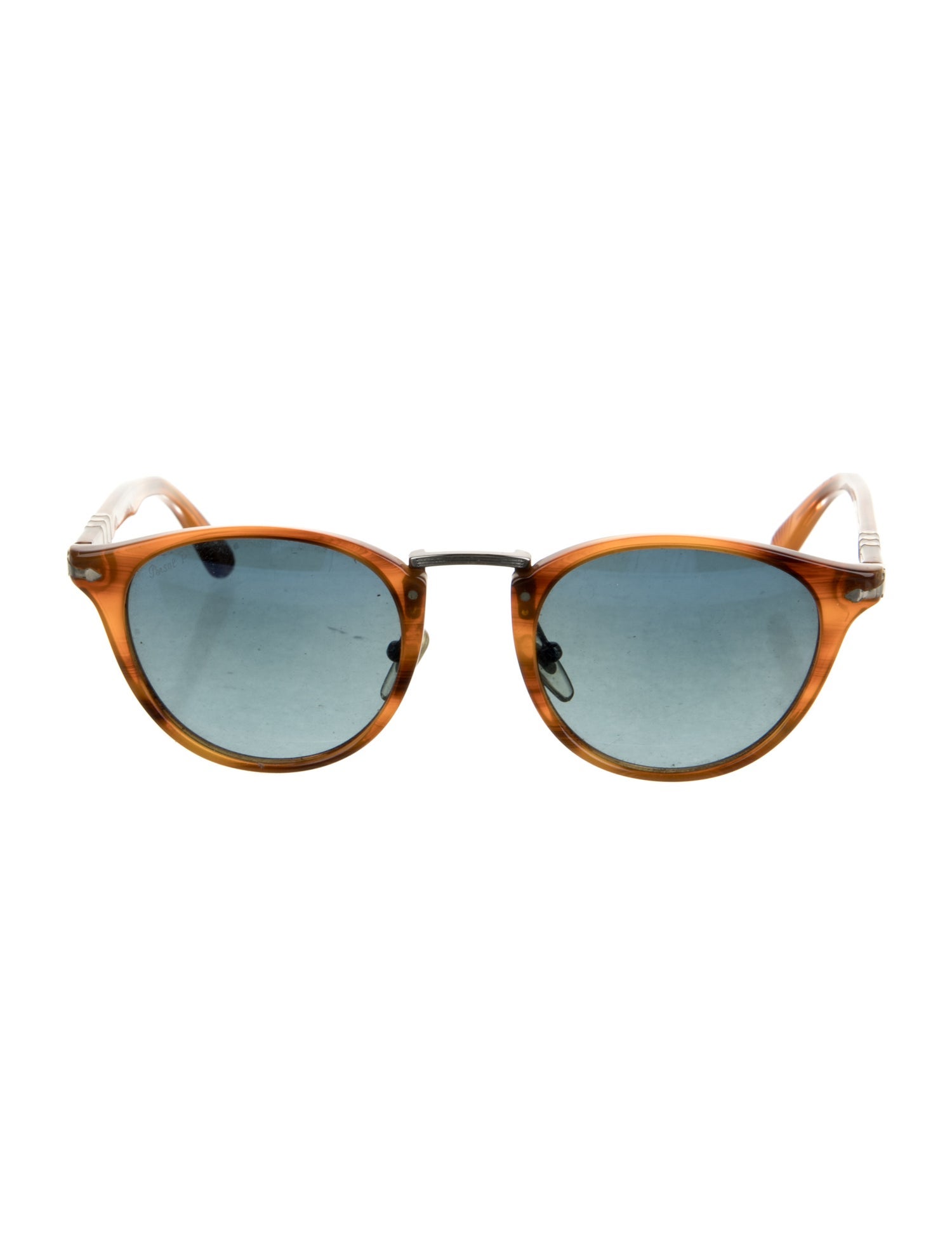 Persol Round Gradient Sunglasses