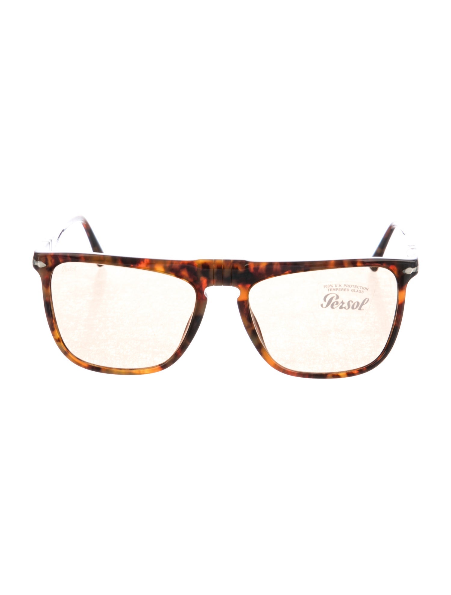 Persol Square Mirrored Sunglasses