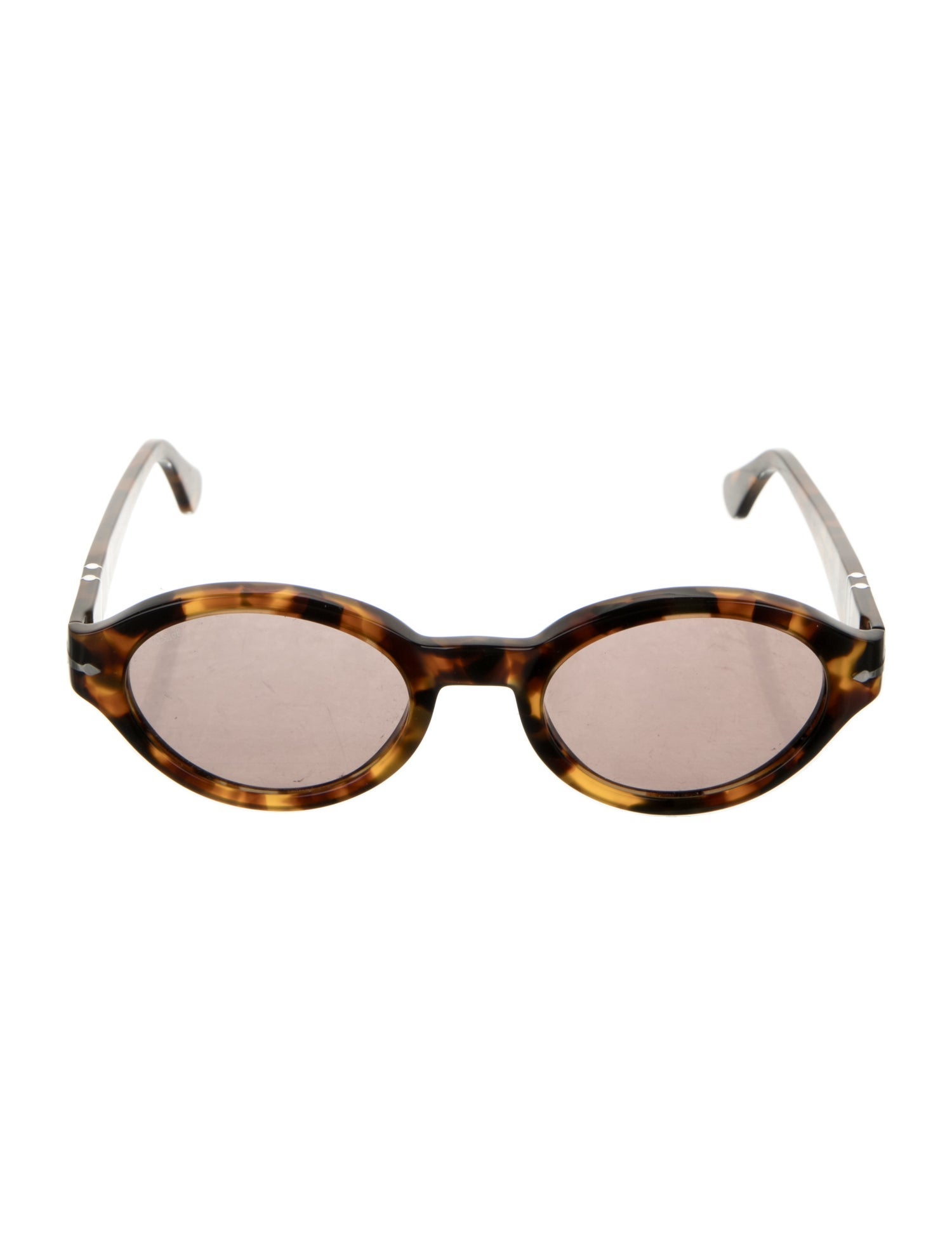 Persol Round Tinted Sunglasses