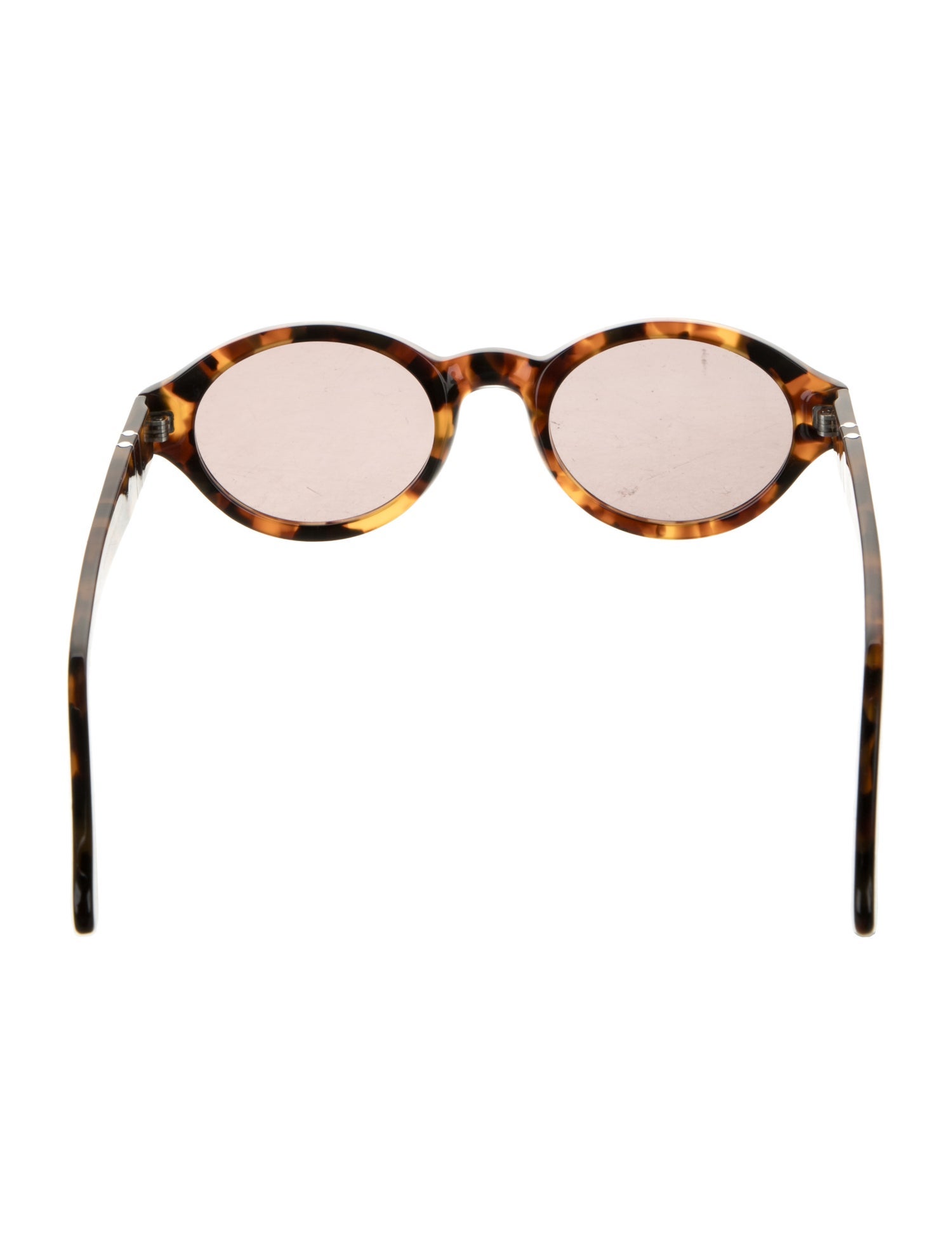 Persol Round Tinted Sunglasses