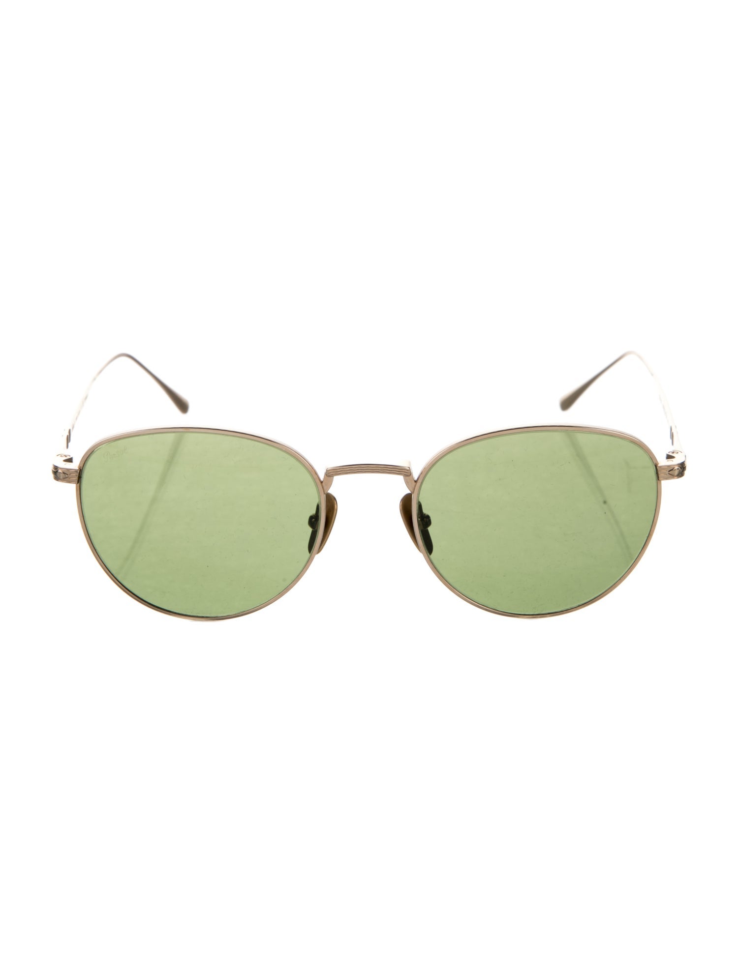 Persol Round Tinted Sunglasses