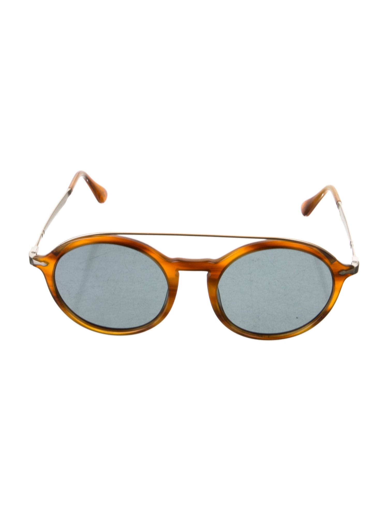 Persol Round Tinted Sunglasses