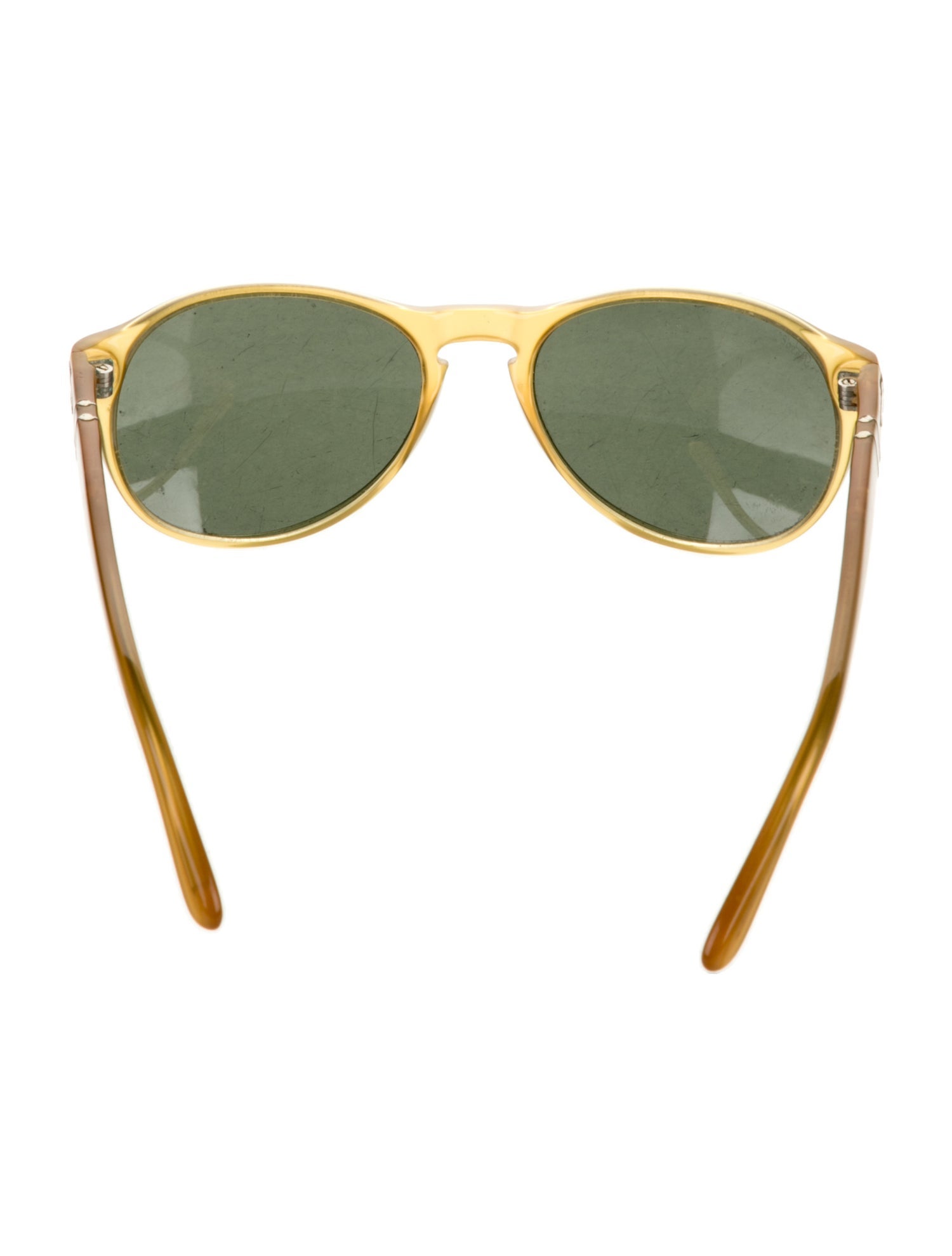 Persol Round Tinted Sunglasses